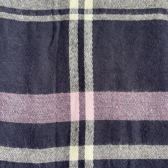 Aerie plaid fringe hem extra large blanket scarf - Picture 5 of 5